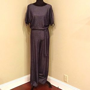 NWT Denim Colored Jumpsuit